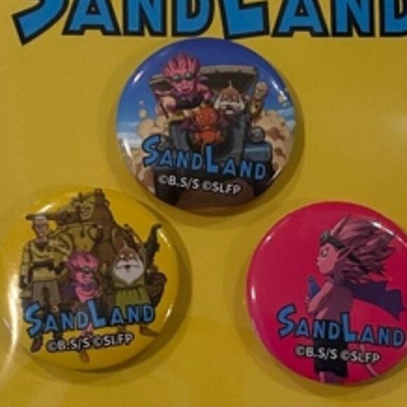 SD Comic Con 2023 SandLand Pins / BRAND NEW - Picture 2 of 2